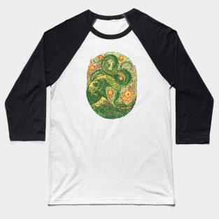 Chinese Dragon Post Impressionist by Tobe Fonseca Baseball T-Shirt